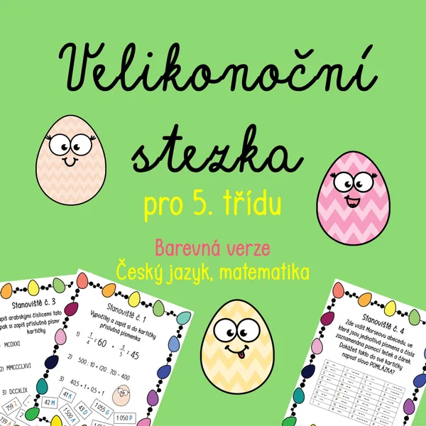 Velikonoční stezka pro 5. třídu 1