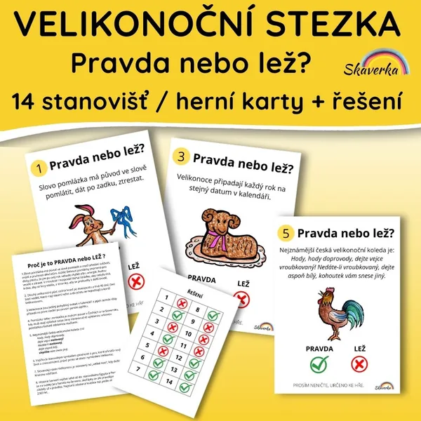 VELIKONOČNÍ STEZKA - Pravda nebo lež? 1