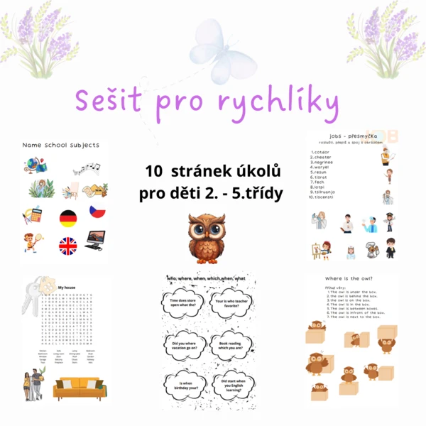 sešit pro rychlíky - 2.-4. třída 1