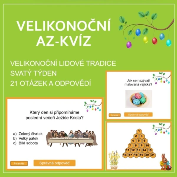 VELIKONOČNÍ AZ-KVÍZ 1