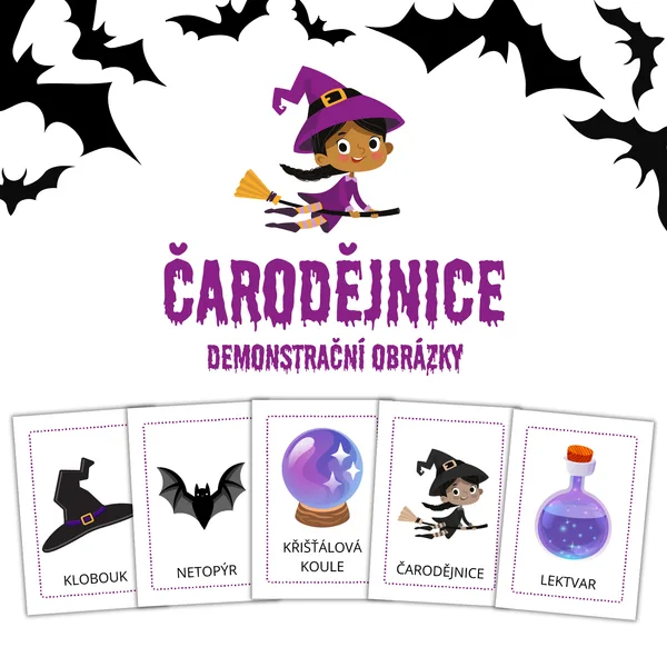 ČARODĚJNICE - demonstrační obrázky 1