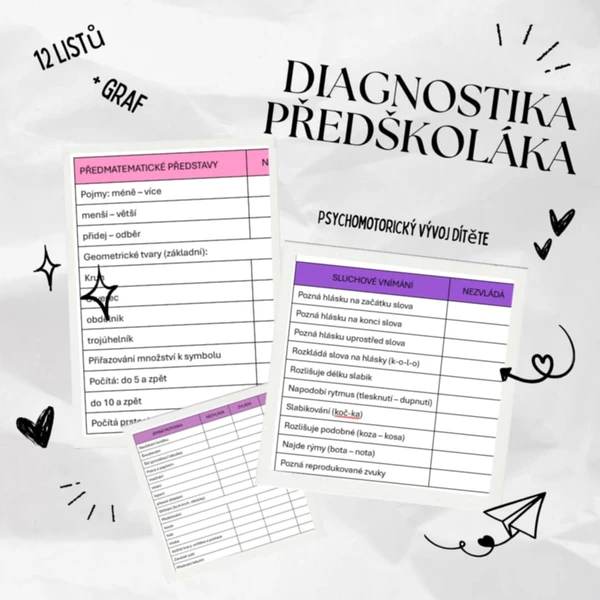 Diagnostika předškoláka 1