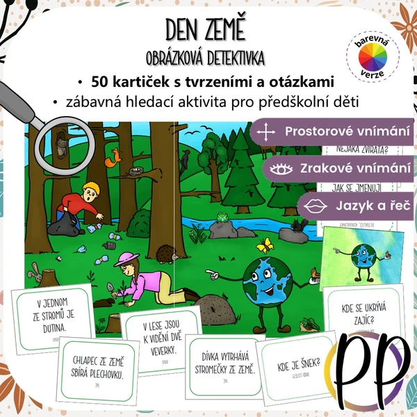 Den Země - obrázková detektivka 1