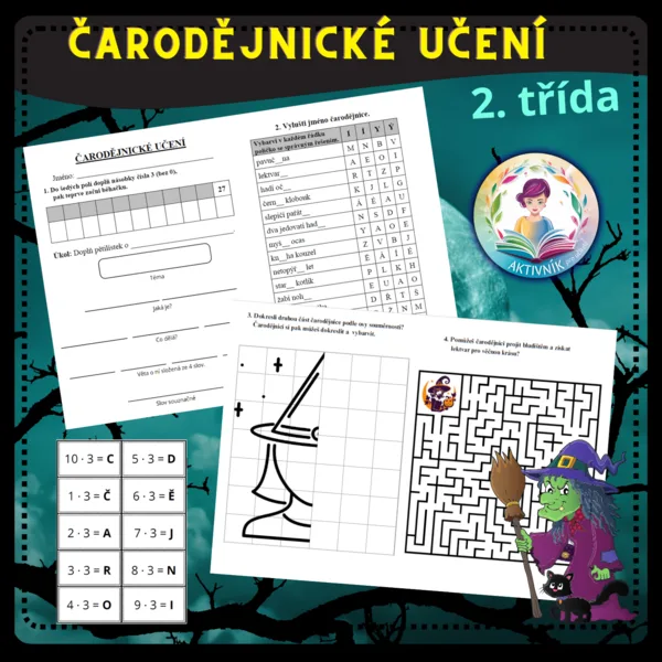 Čarodějnické učení ve 2. třídě 1
