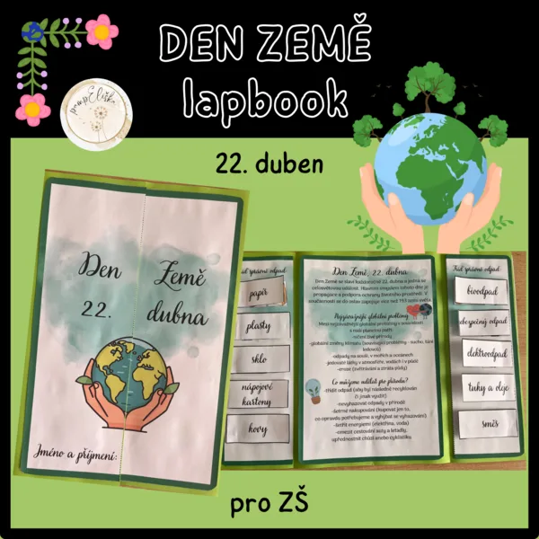 Lapbook - Den Země 1