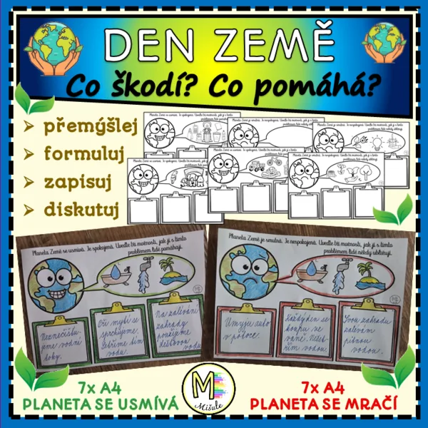DEN ZEMĚ- CO ŠKODÍ? CO POMÁHÁ? 1