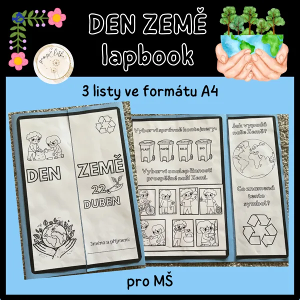 Lapbook pro MŠ - Den Země  1