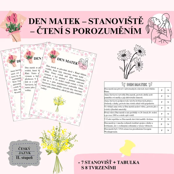 Den matek – stanoviště – čtení s porozuměním  1