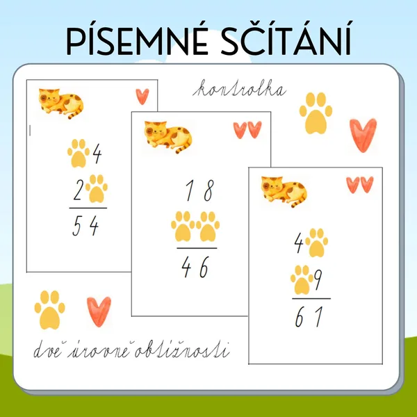 Písemné sčítání 1