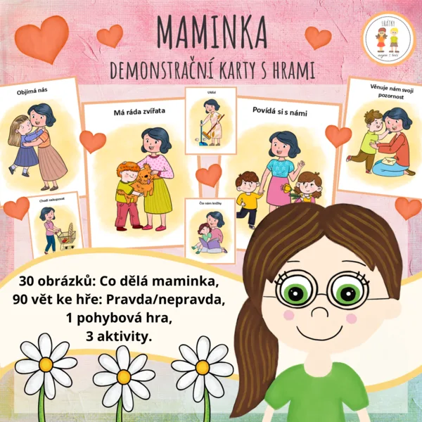 Maminka - Demonstrační obrázky s hrami 1