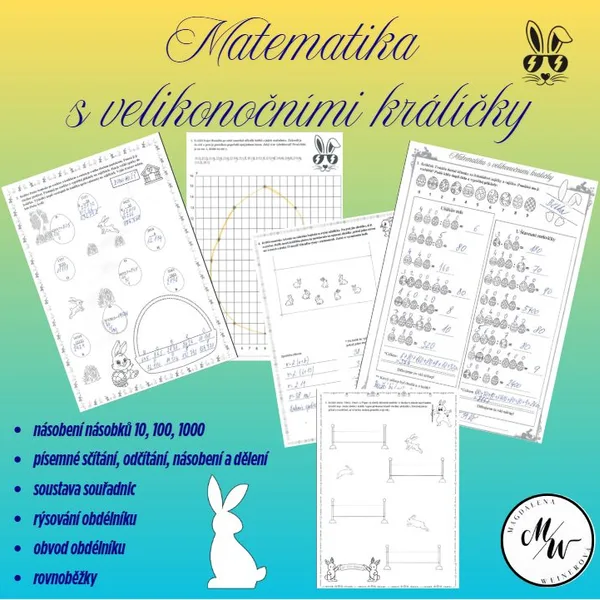 Matematika s velikonočními králíčky - 4. třída 1