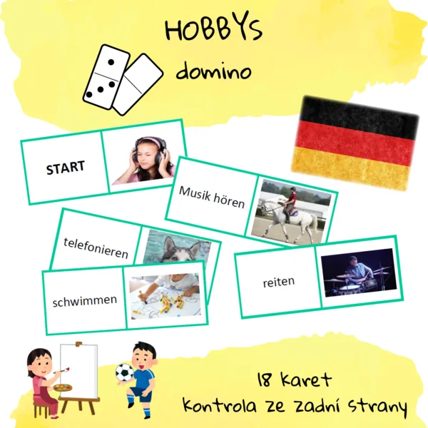 Domino - Hobbys (koníčky) 1