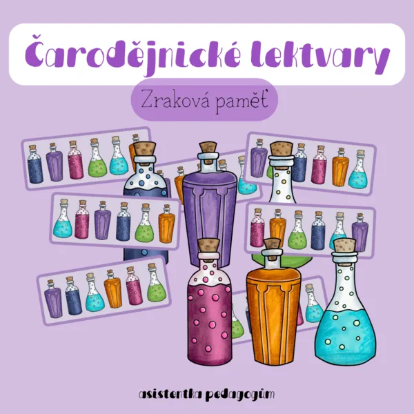 Lektvary - Zraková a prostorová paměť 1