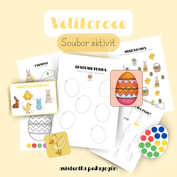 Velikonoce - soubor aktivit 1