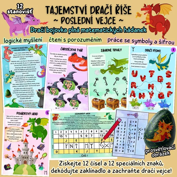 TAJEMSTVÍ DRAČÍ ŘÍŠE - POSLEDNÍ VEJCE (bojovka) 1