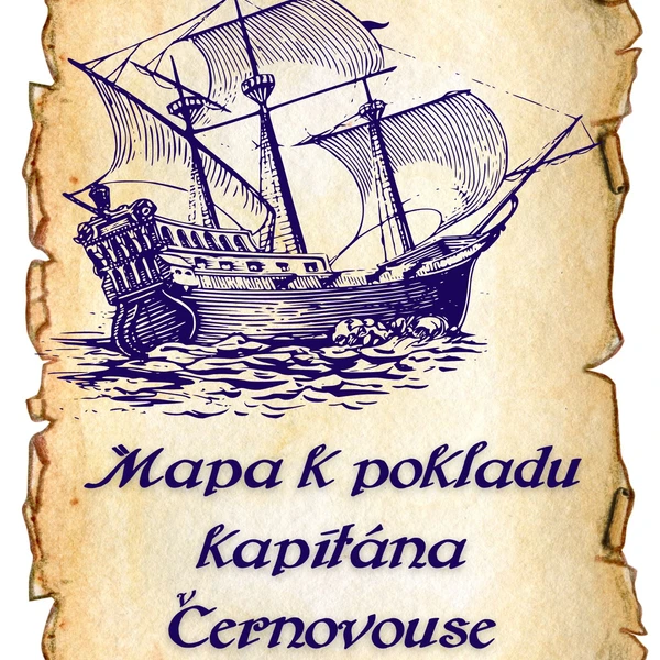 Mapa k pokladu kapitána Černovouse 1