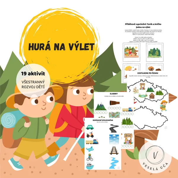 HURÁ NA VÝLET - AKTIVITY PRO DĚTI 1