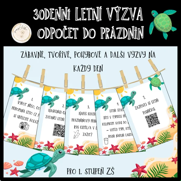 30denní LETNÍ VÝZVA – odpočet do prázdnin 1