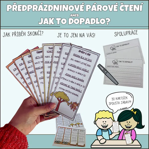 PŘEDPRÁZDNINOVÉ PÁROVÉ ČTENÍ aneb JAK TO DOPADLO? 1