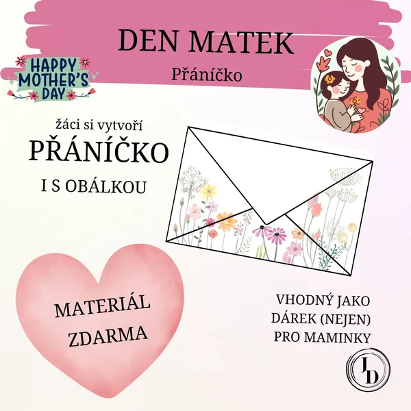 Přáníčko Den matek 1