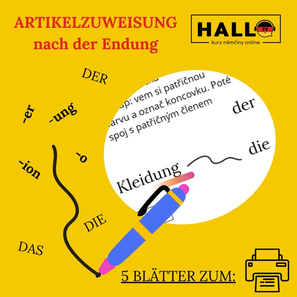 Artikelzuweisung nach der Endung 1