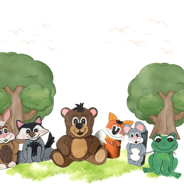 Mini šablony + Emočně-sociální program Boudo budko 🐻 1