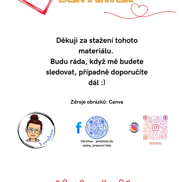 Přáníčka - Den matek 1
