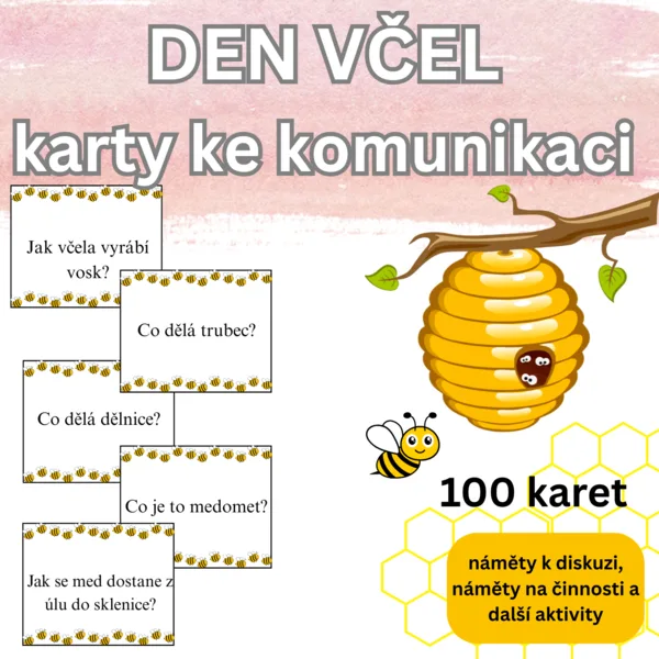 Den včel - karty ke komunikaci 1
