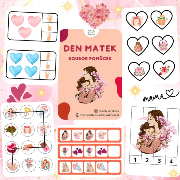 Den matek - Soubor pomůcek  1