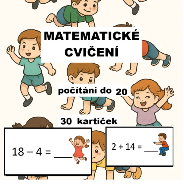 Matematické cvičení do 20 1