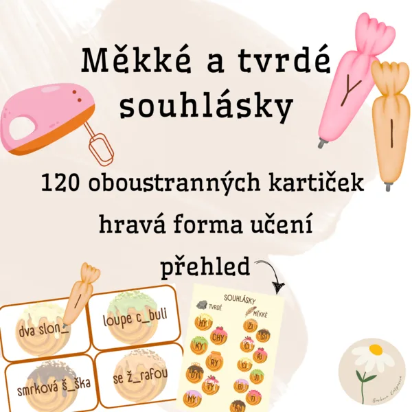 Měkké a tvrdé souhlásky 1