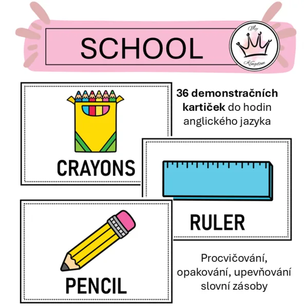 SCHOOL - Demonstrační karty 1