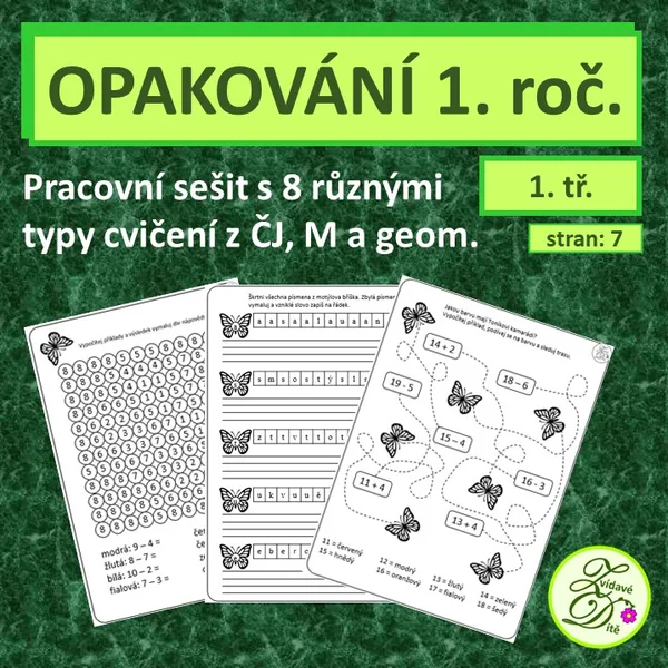 Opakování 1. roč. 1