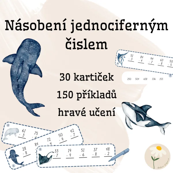 Násobení jednociferným číslem 1
