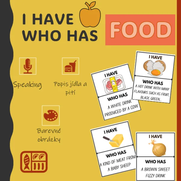 FOOD - I have, who has 1