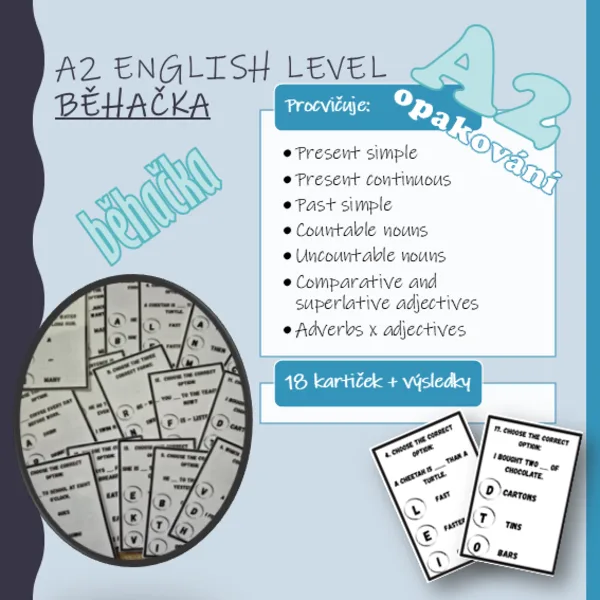 A2 English level - běhačka 1