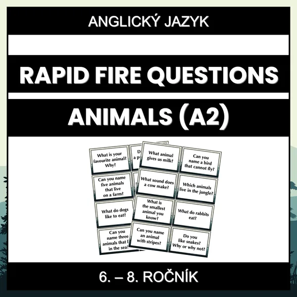 Rapid Fire Questions - Animals (A2) 1