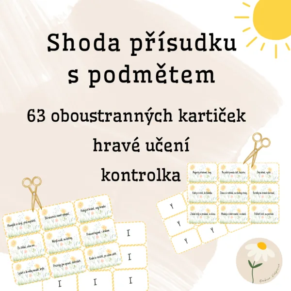 Shoda přísudku s podnětem 1