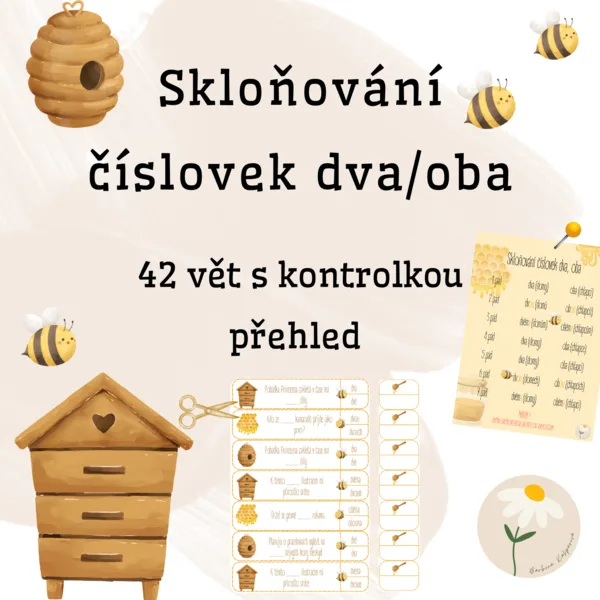 Skloňování číslovek dvě/obě 1