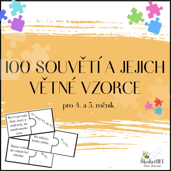 Souvětí a jejich větné vzorce 1