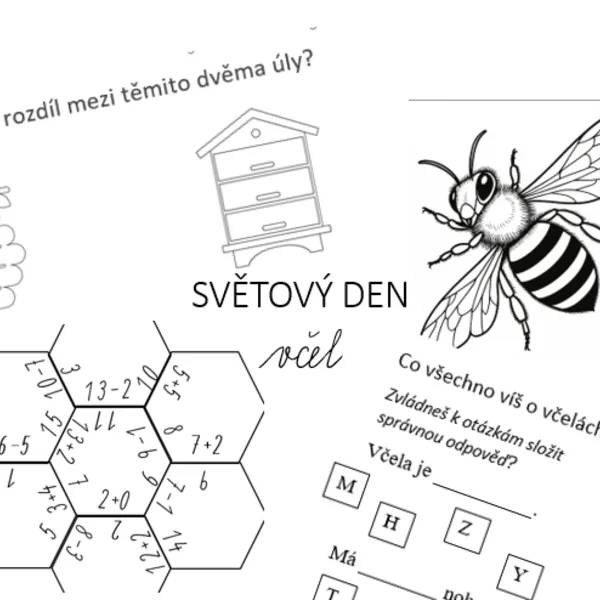 Světový den včel - Lapbook 1