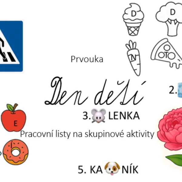 Mezinárodní den dětí - skupinové aktivity 1