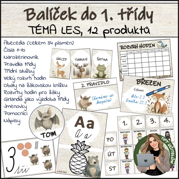 LES - 1. třída (kompletní balíček) 1