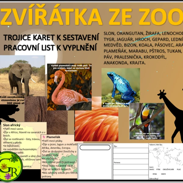 ZVÍŘÁTKA ZE ZOO 1