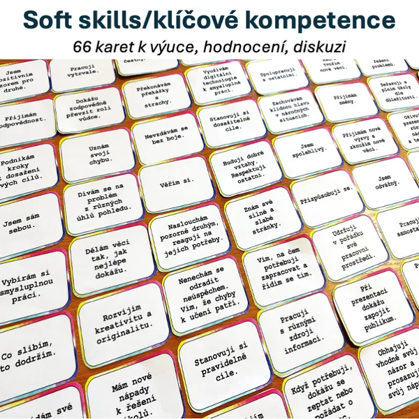 Soft skills/klíčové kompetence - karty 1