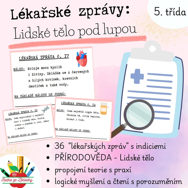 Lékařské zprávy: Lidské tělo pod lupou 1