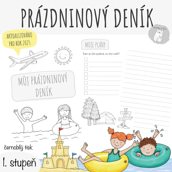 Prázdninový deník 1