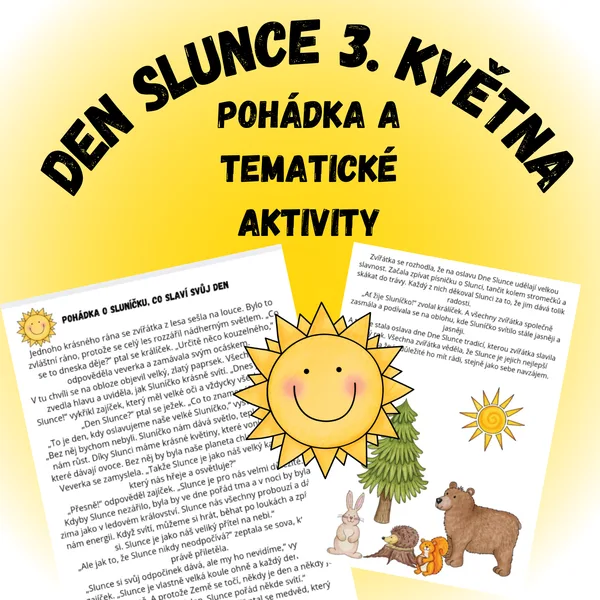 Den Slunce 3. května - pohádka a tematické aktivity 1