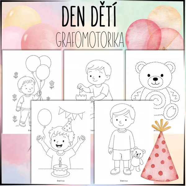 Grafomotorika - Den dětí 1