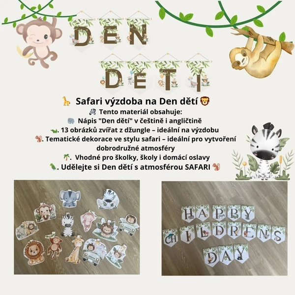 Den dětí výzdoba 🧒 🎈 1